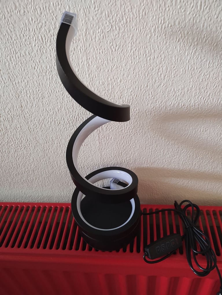 image for Black Spiral Lamp 