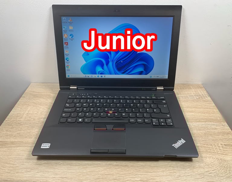 image for UltraFast i5 12GB 240GB SSD Lenovo HD Laptop, Win 11, Microsoft office