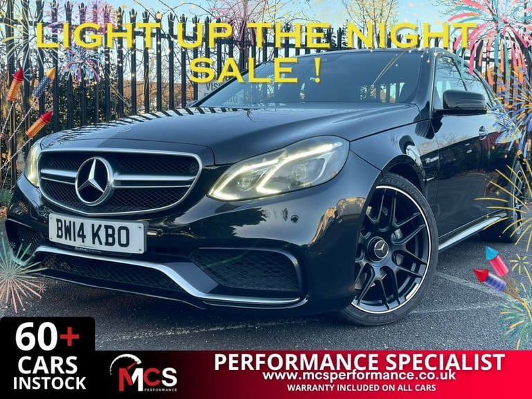 image for 2014 Mercedes-Benz E Class 5.5 E63 V8 BiTurbo AMG Saloon 4dr Petrol SpdS MCT Euro 6 (s/s) (557 ps...