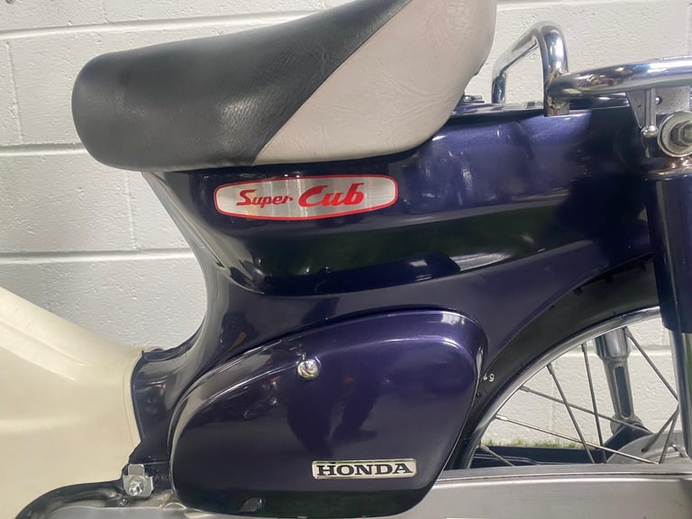 2007 JDM Honda C50 DX CDi in purply-blue