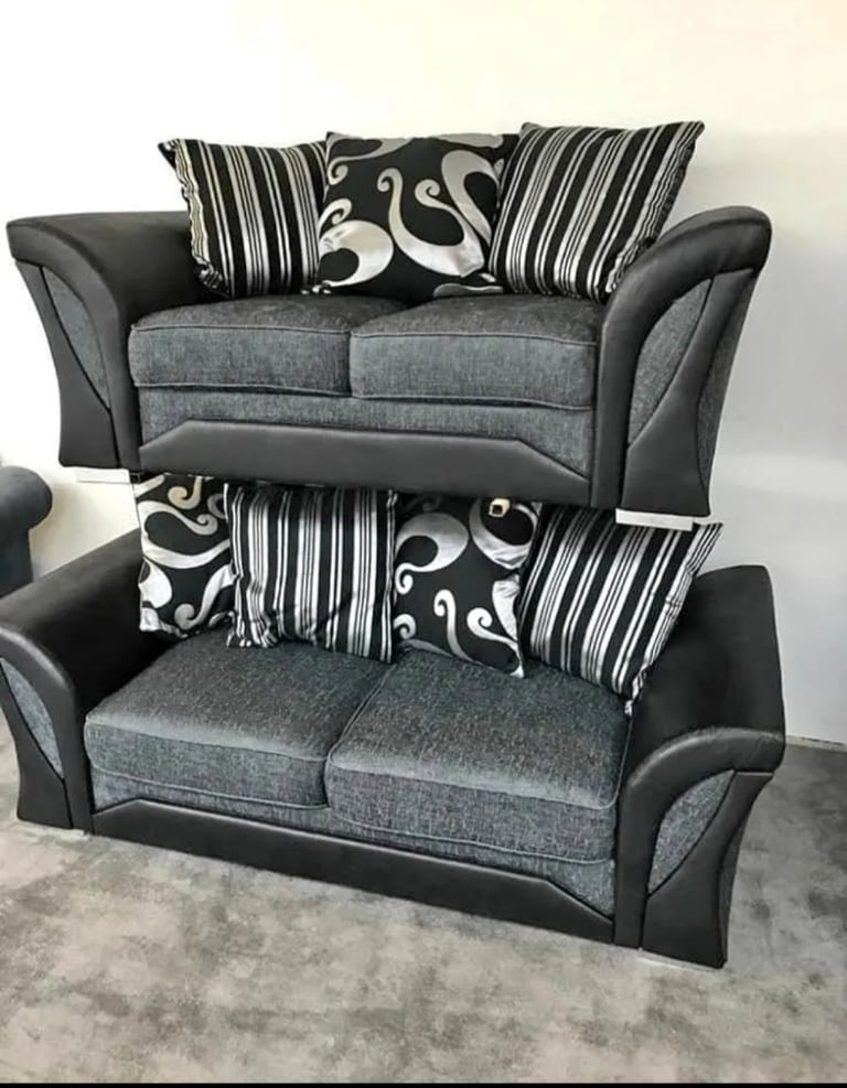 All fabrics Lshape corner sofa here in Colchester, Essex Gumtree