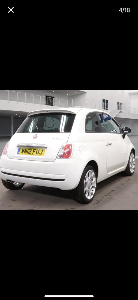 2012 Fiat 500 0.9 TwinAir Plus 3dr HATCHBACK Petrol Manual