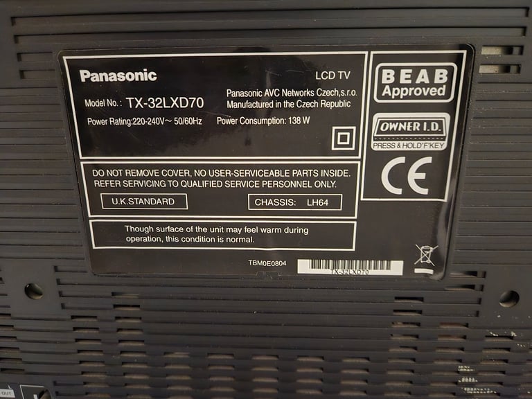 Panasonic LCD TV 