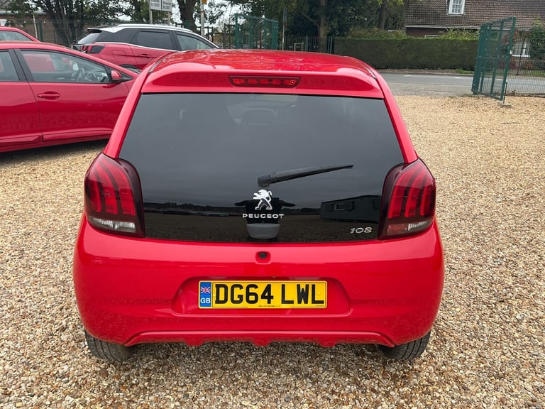 2014 Peugeot 108 1.2 VTi Allure 3dr HATCHBACK Petrol Manual