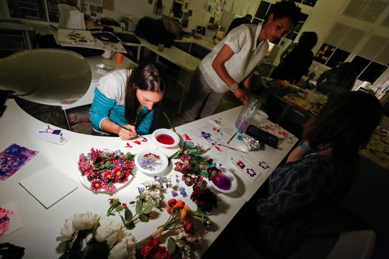 Amazing Textile Design Studio with Well-connected Art & Design Community