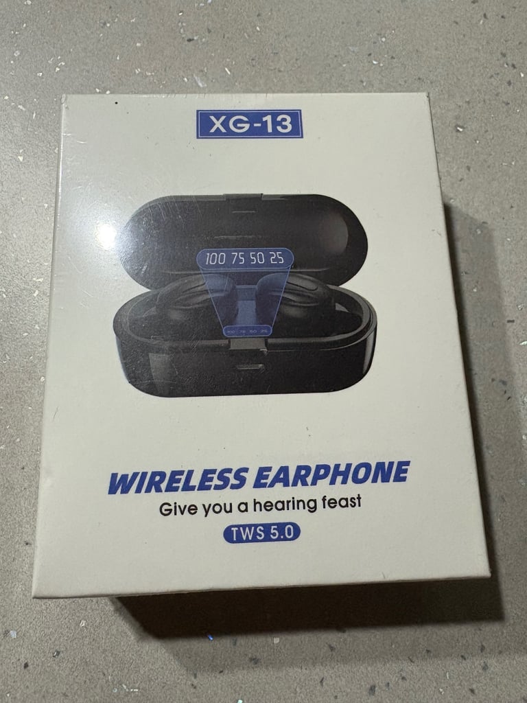 In ear Bluetooth earphones 