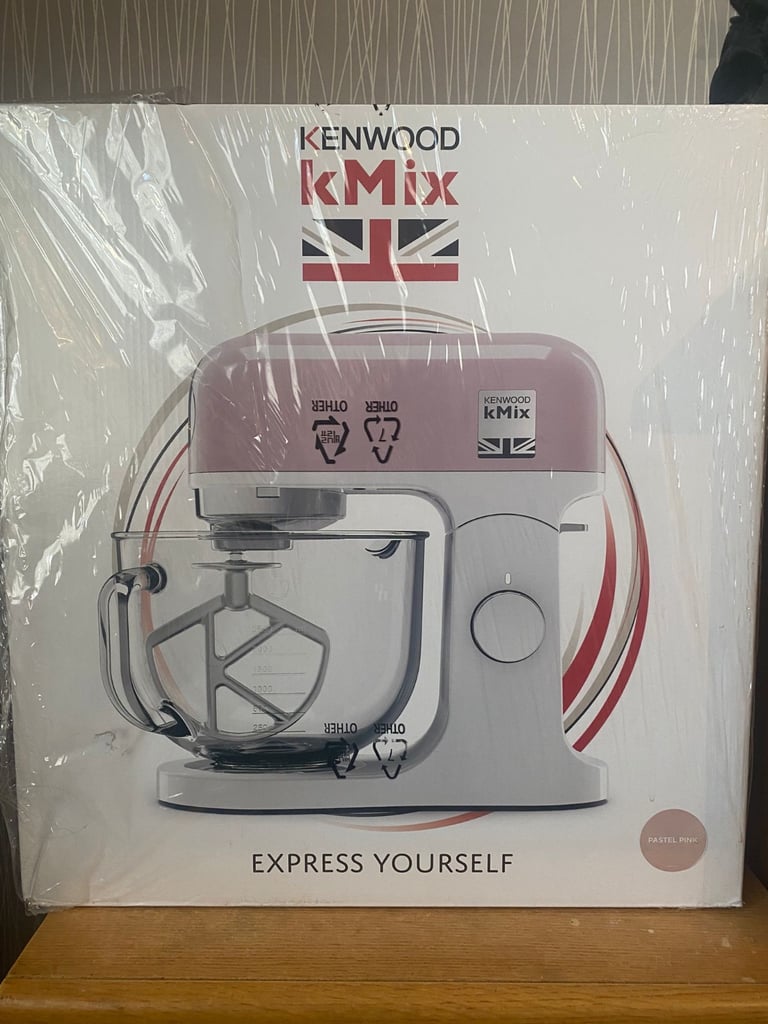image for NEED GONE Kenwood kMix Stand Mixer - Pastel Pink
