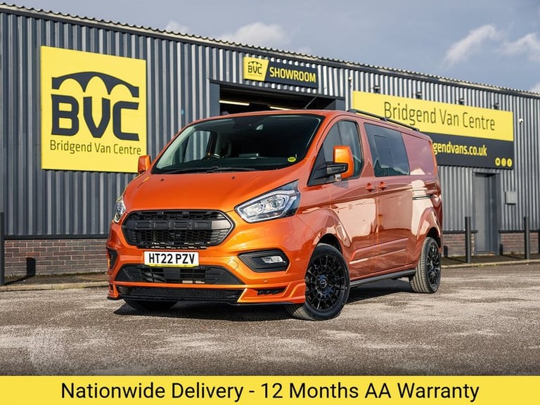 2022 Ford Transit Custom 2.0 EcoBlue 130ps Low Roof D/Cab Limited Van PANEL VAN DIESEL Manual