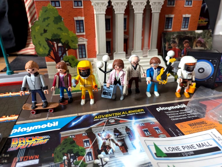 Back to the future Playmobil set