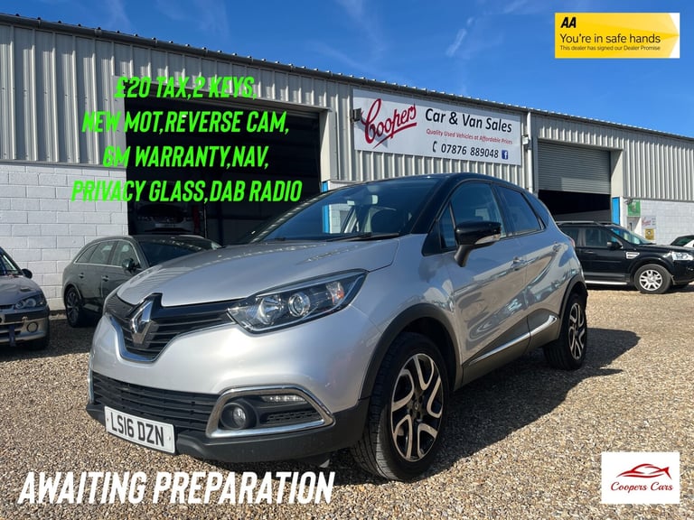 image for 2016 Renault Captur 1.5 dCi 110 Dynamique S Nav 5dr HATCHBACK Diesel Manual
