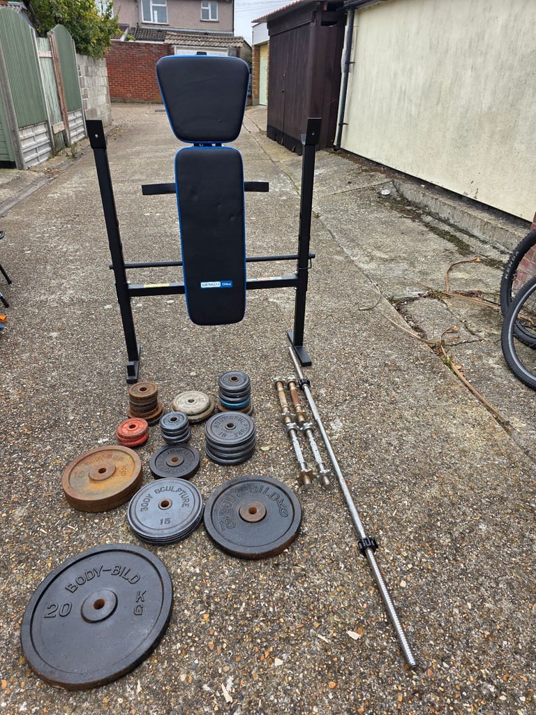 image for Weights and Weight Bench for sale
