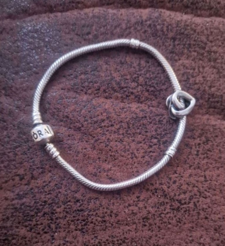image for Authentic pandora bracelet and charm