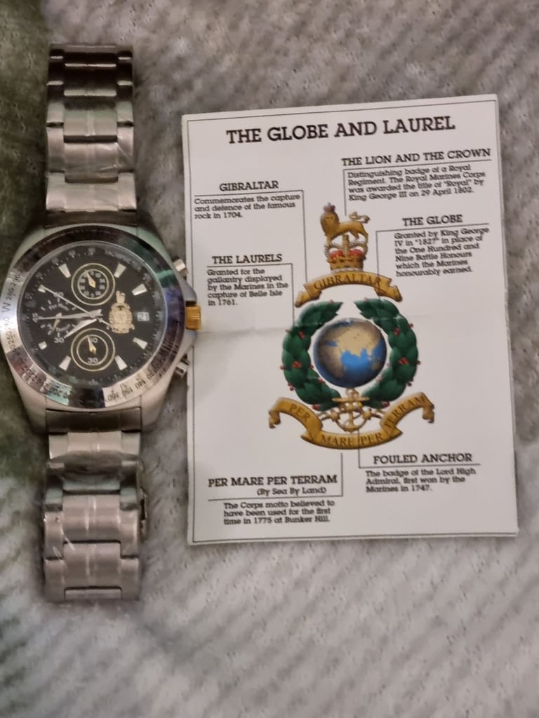 Very rare man's commando marines wach 