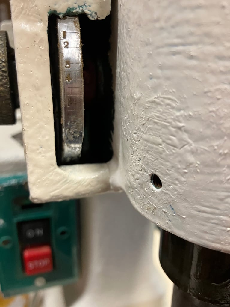 Jones & Shipman 8”, high speed  sensitive bench drill