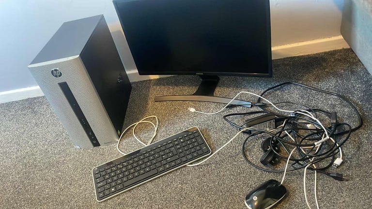 HP tower with Samsung monitor 