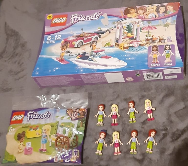 LEGO Friends 41316 + 30413 sets - New + 8 Additional Figures
