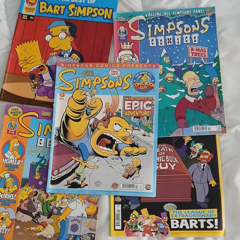 image for Simpsons comic 5x see photo