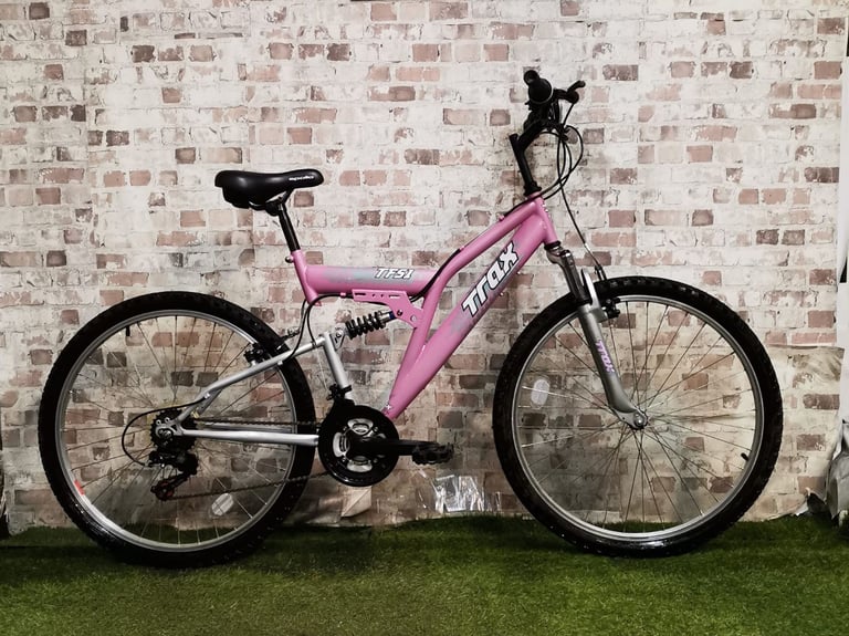 Trax TFS Fully Suspension Mountain Bike Bicycle  Great Condition 