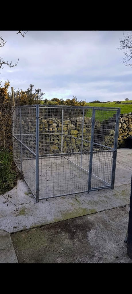 XXL DOG PEN CAN DELIVER RUN KENNEL CAGE GAS