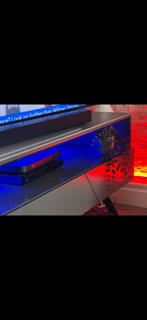 Grey Modern 150cm Tv Unit 