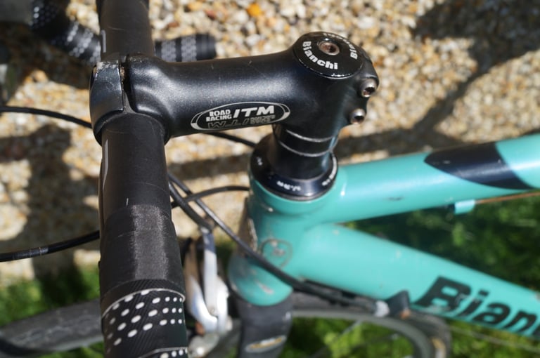 BIANCHI ML3 ALLOY REPARTO CORSE ROAD BIKE VINTAGE IN CELESTE BLUE