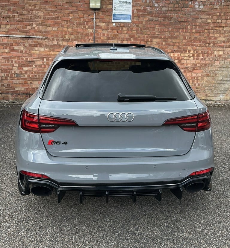 2018 18 AUDI RS4 AVANT 2.9TFSI QUATTRO AUTOMATIC 450BHP NARDO GREY EURO 6