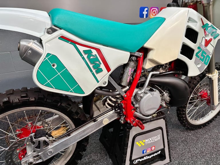 1991 KTM SX 250 - UNIQUE EXAMPLE - SUPER EVO - CR YZ KX SX250 - BEST AVAILABLE -