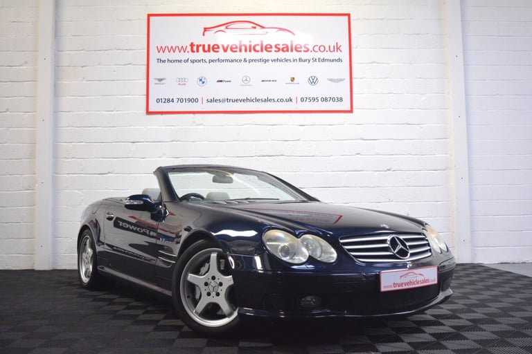 2003 Mercedes-Benz S Class SL 55 AMG 2dr Auto CONVERTIBLE Petrol Automatic
