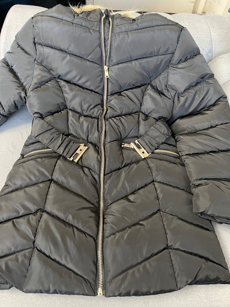 image for Girls' Winter Down Coat, Warm Lined Hooded Jacket