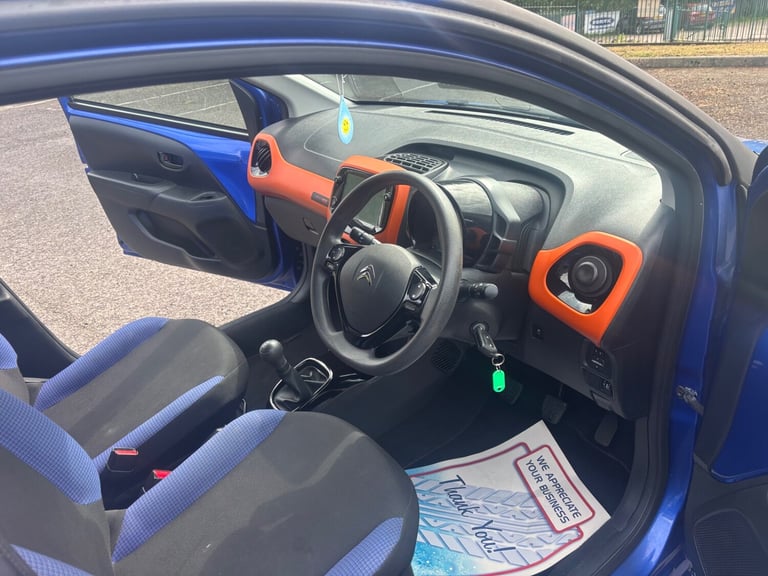 CITROEN C1 URBAN RIDE, 1.0L  2018 CHEAP INSURANCE.  4 seats, Blue, 5 Door, Hatch