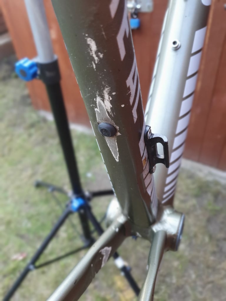 Canyon Inflite Al 9.0 S frameset (large) + spares and accessories