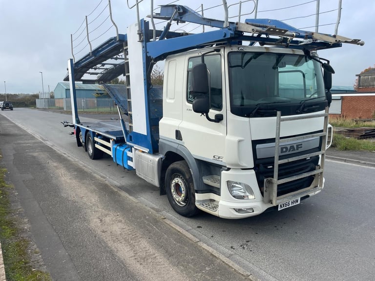 2016 7 CAR TRANSPORTER EURO 6 DAF CF 330 BELLE 26 TON HGV RECOVERY TRUCK