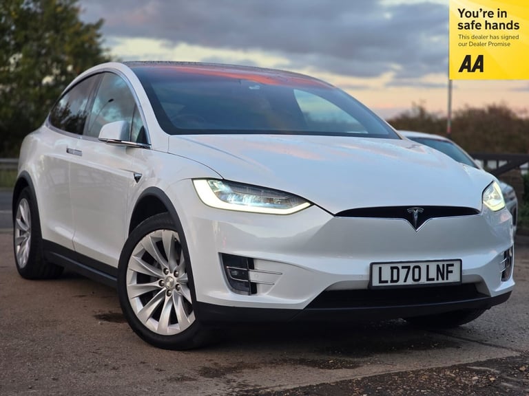 2020 Tesla Model X Electric 100 kWh 7 Seats PCO Eligible Long Range 4dr 2 Keys ULEZ Free Saloon E...