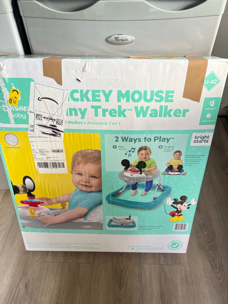Mickey Mouse baby walker