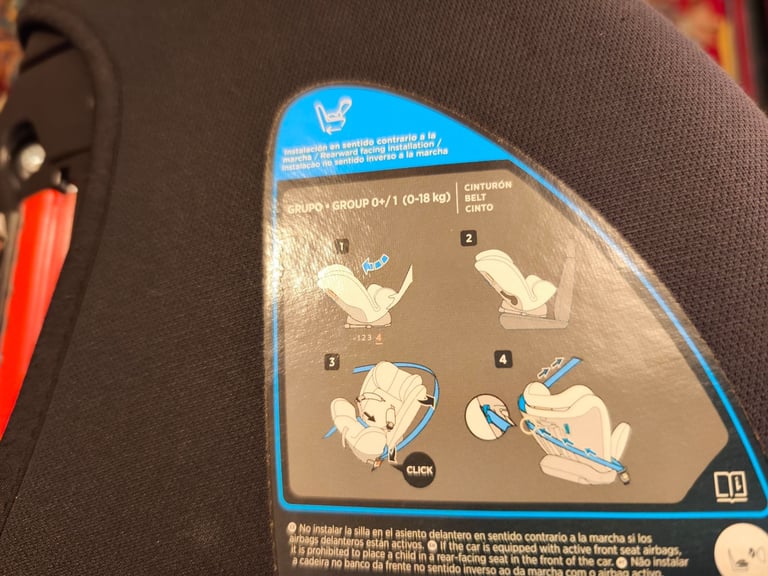 2 x Babyauto Taiyang Child car seat without Isofix Group 0+/1/2/3 0-36 kg 5 harness multi-group