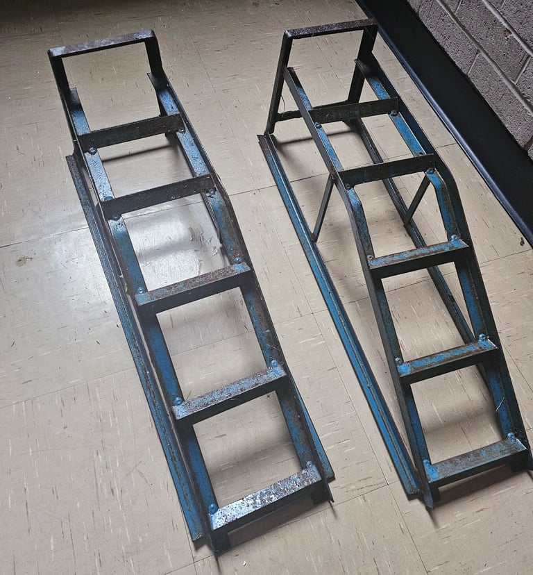 image for Pair of strong solid Vehicle ramps car van 