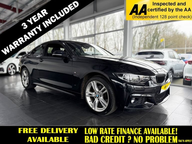 2019 BMW 4 Series 2.0 420i GPF M Sport Coupe 2dr Petrol Auto xDrive Euro 6 (s/s) (184 ps) 1 F Cou...