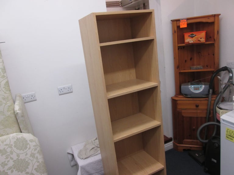 image for IKEA TALL BROWN BOOKCASE at HAVEN TRUST CHARITY SHOP