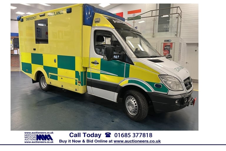 2012 Mercedes-Benz Sprinter 519 3.0CDI 190PS AUTO AMBULANCE / CAMPER NA DIESEL Automatic