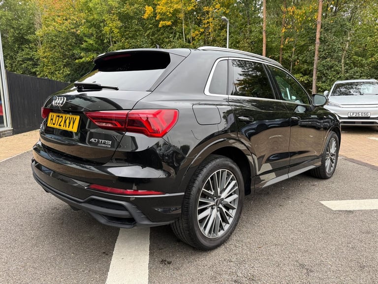  Audi Q3 2.0 TFSI 40 S line SUV 5dr Petrol S Tronic quattro Euro 6 (s/s) (190 ps) Petrol Automatic