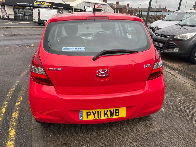 2011 Hyundai i20 1.2 COMFORT 5DR HATCHBACK Petrol Manual