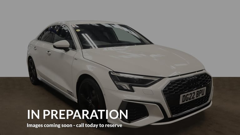 image for 2022 Audi A3 Tfsi S Line Saloon Petrol Manual