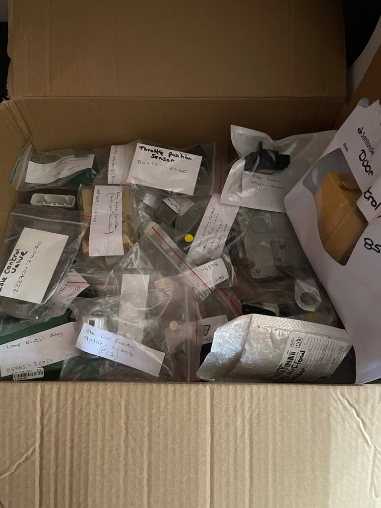 MR2 MK2 Relays and Sensors 