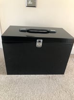 Metal filing storage box