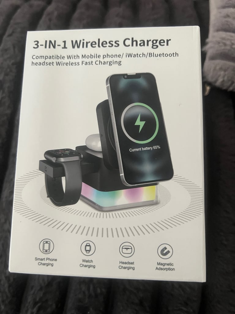 Brand new 3 in 1 charger & light 