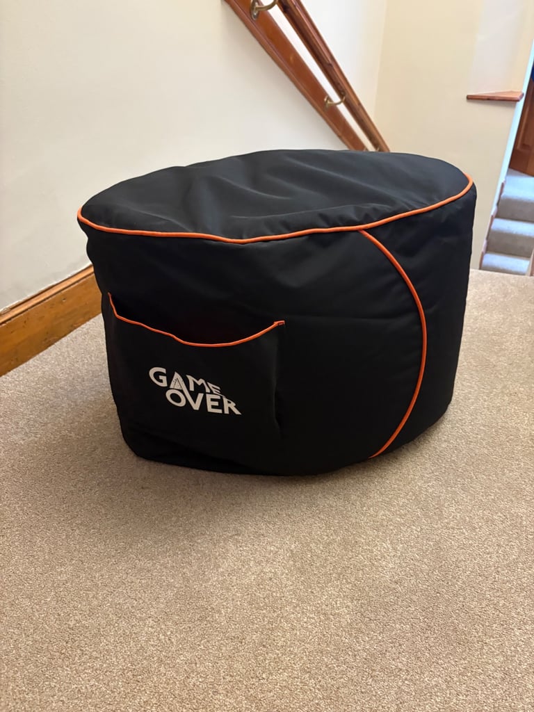 Game Over Bean Bag Chair and stool