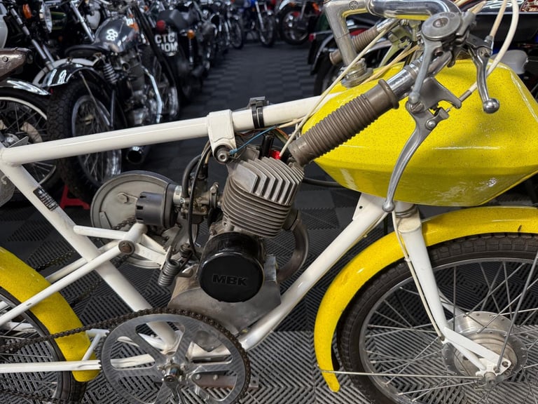1975 Burdin Derny, Vintage Burdin Derny Cycle Pace Bike, V5
