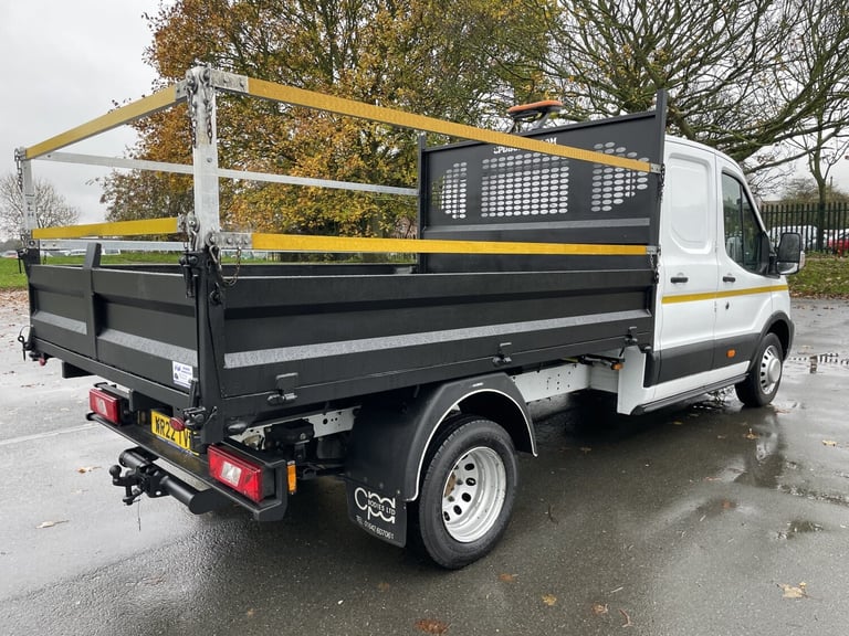 FORD TRANSIT 2.0 T350 LEADER ECOBLUE DOUBLE CAB TIPPER EURO 6 2022