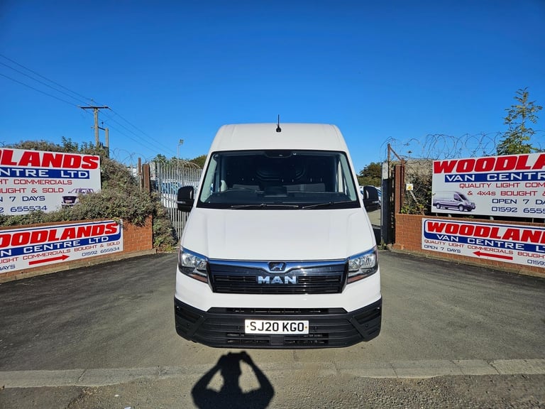 2020 ON 20 PLATE MAN TGE 5 180BHP 50T AUTOMATIC RWD MWB TWIN REAR WHEELS ULEZ 