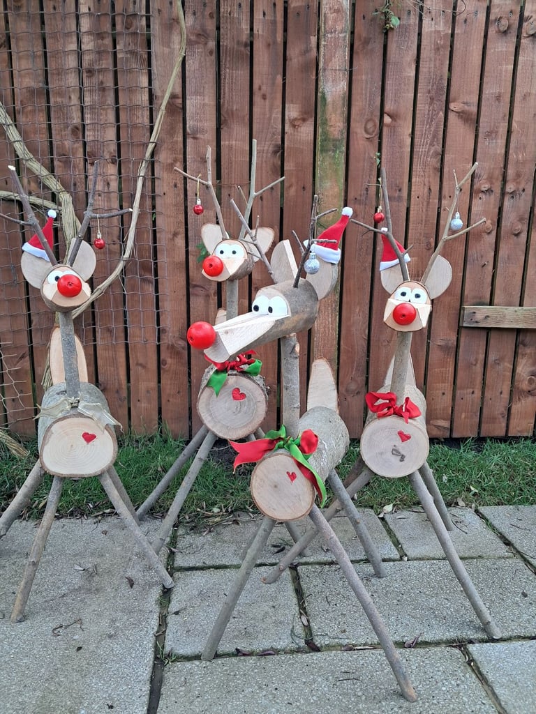 Wooden reindeer 